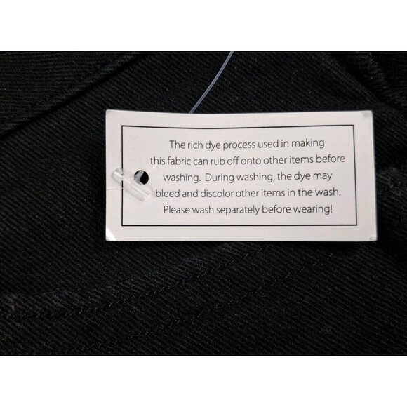 No Boundaries ~ Juniors' Size 3 ~ BLACK ~ Hi-Rise ~ Mom ~ Denim Blue Jeans - Picture 3 of 16